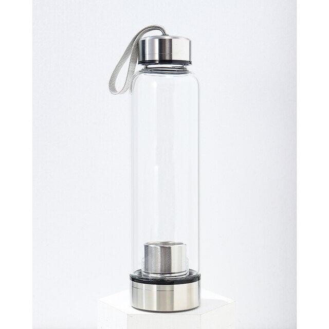 Crystal Glass Water Bottle - YIA Collective