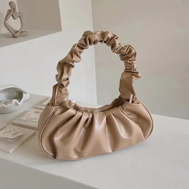 Pleated Cloud Handbags - YIA Collective