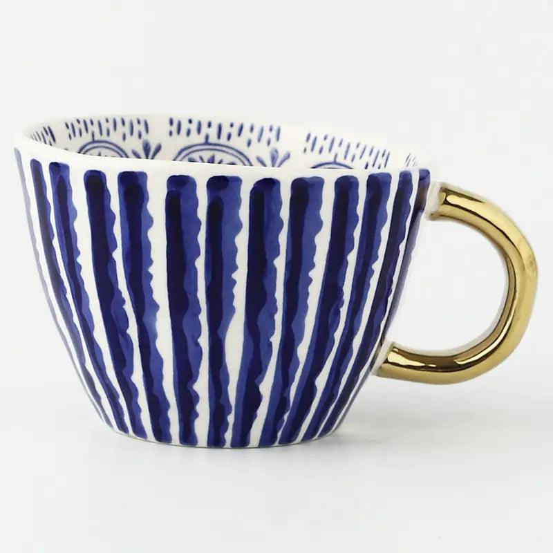 Hand Painted Ceramic Mugs - YIA Collective