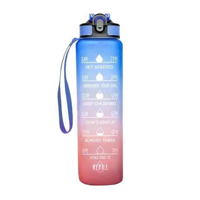 Water Bottle With Time Marker - YIA Collective