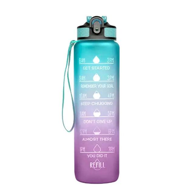 Water Bottle With Time Marker - YIA Collective