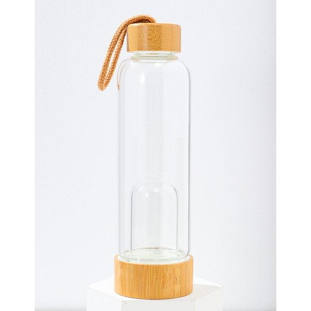 Crystal Glass Water Bottle - YIA Collective