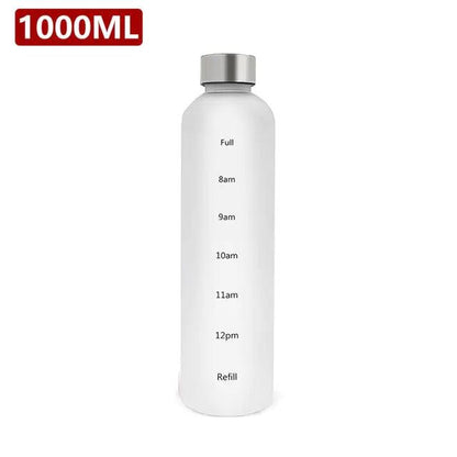 Water Bottle With Time Marker - YIA Collective