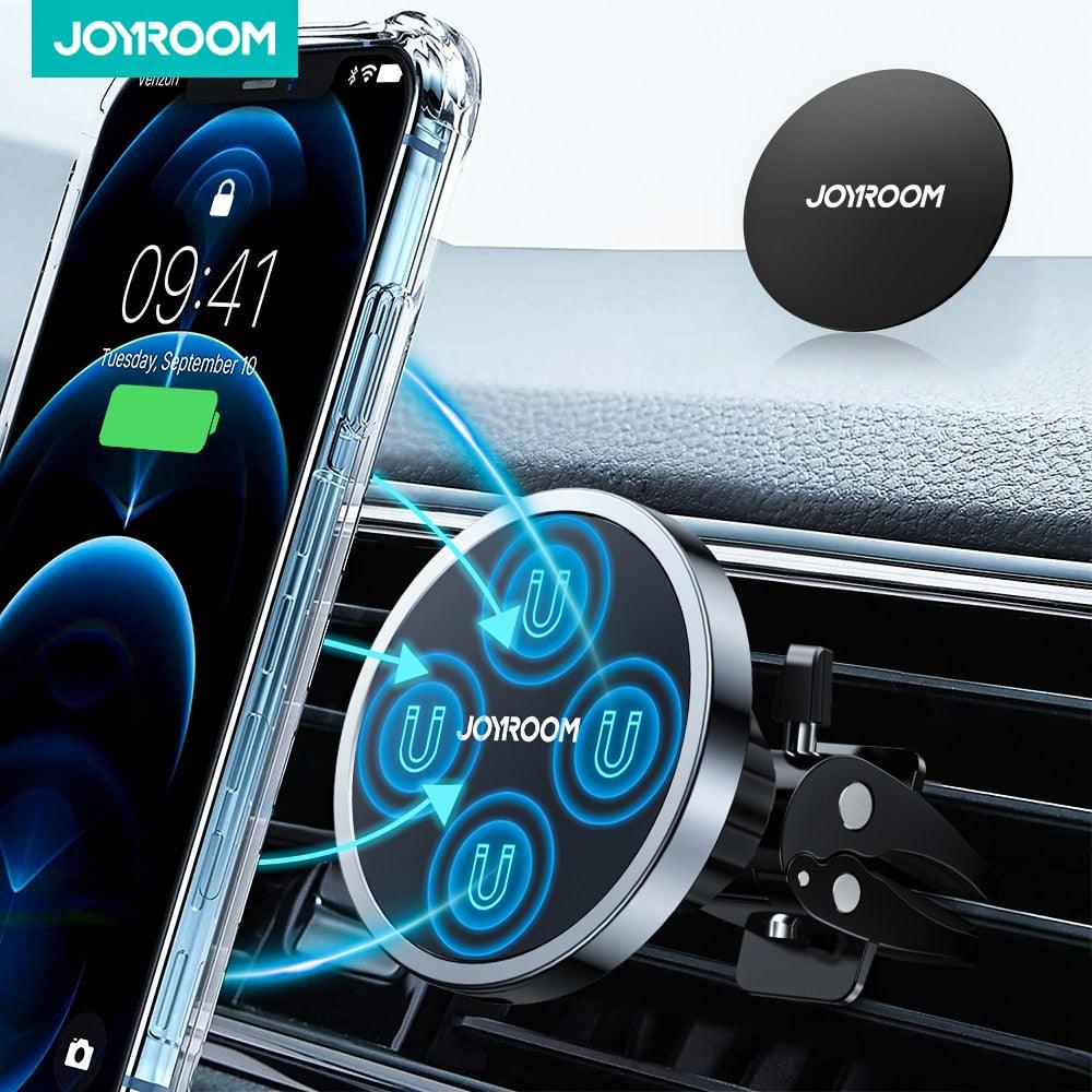 15W Qi Magnetic Car Phone Holder Wireless Charger - YIA Collective