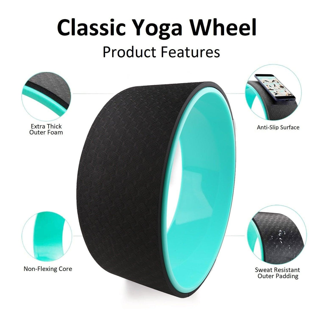 Classic Yoga Wheel - YIA Collective