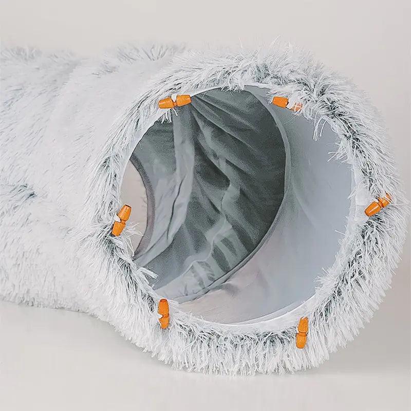 2 In 1 Round Tunnel Cat Beds - YIA Collective