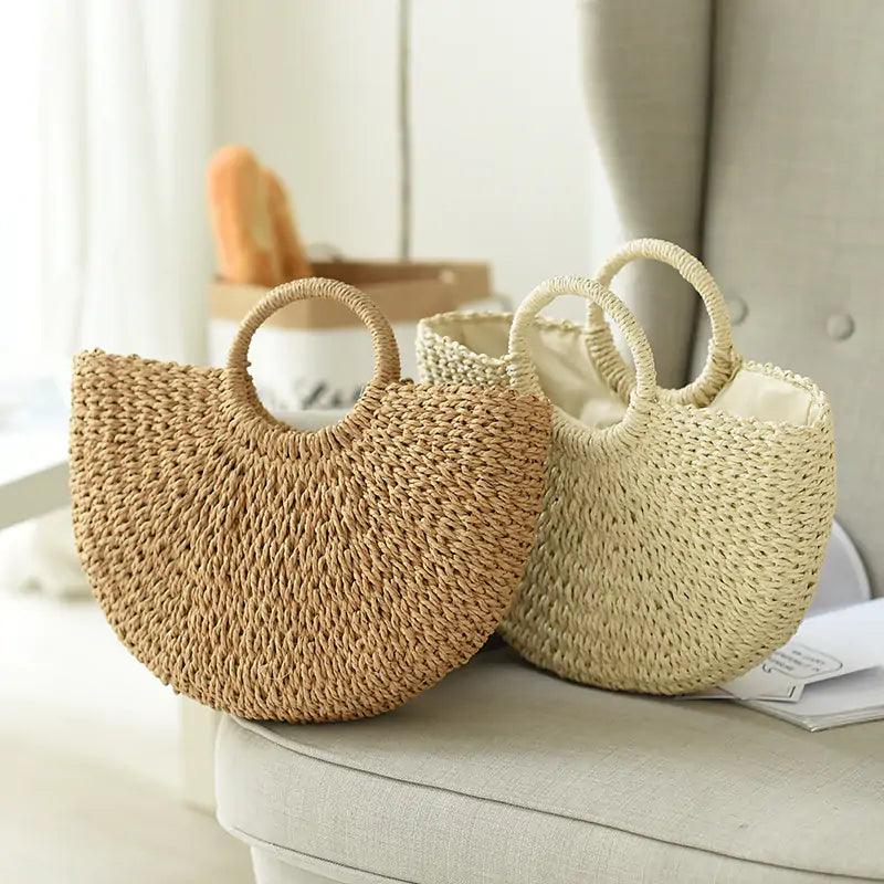 Handmade Straw Bags - YIA Collective