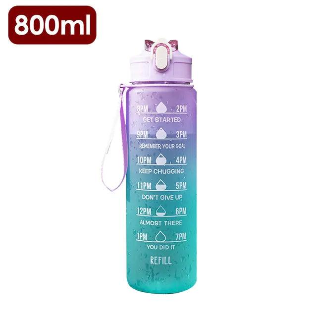 Water Bottle With Time Marker - YIA Collective