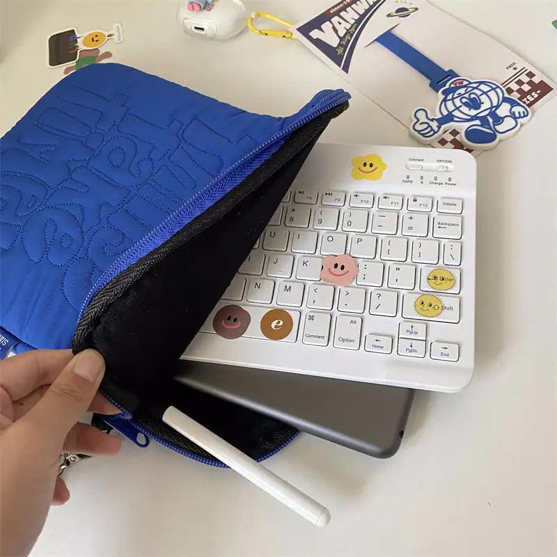 Embroidered Tablet Bag - YIA Collective