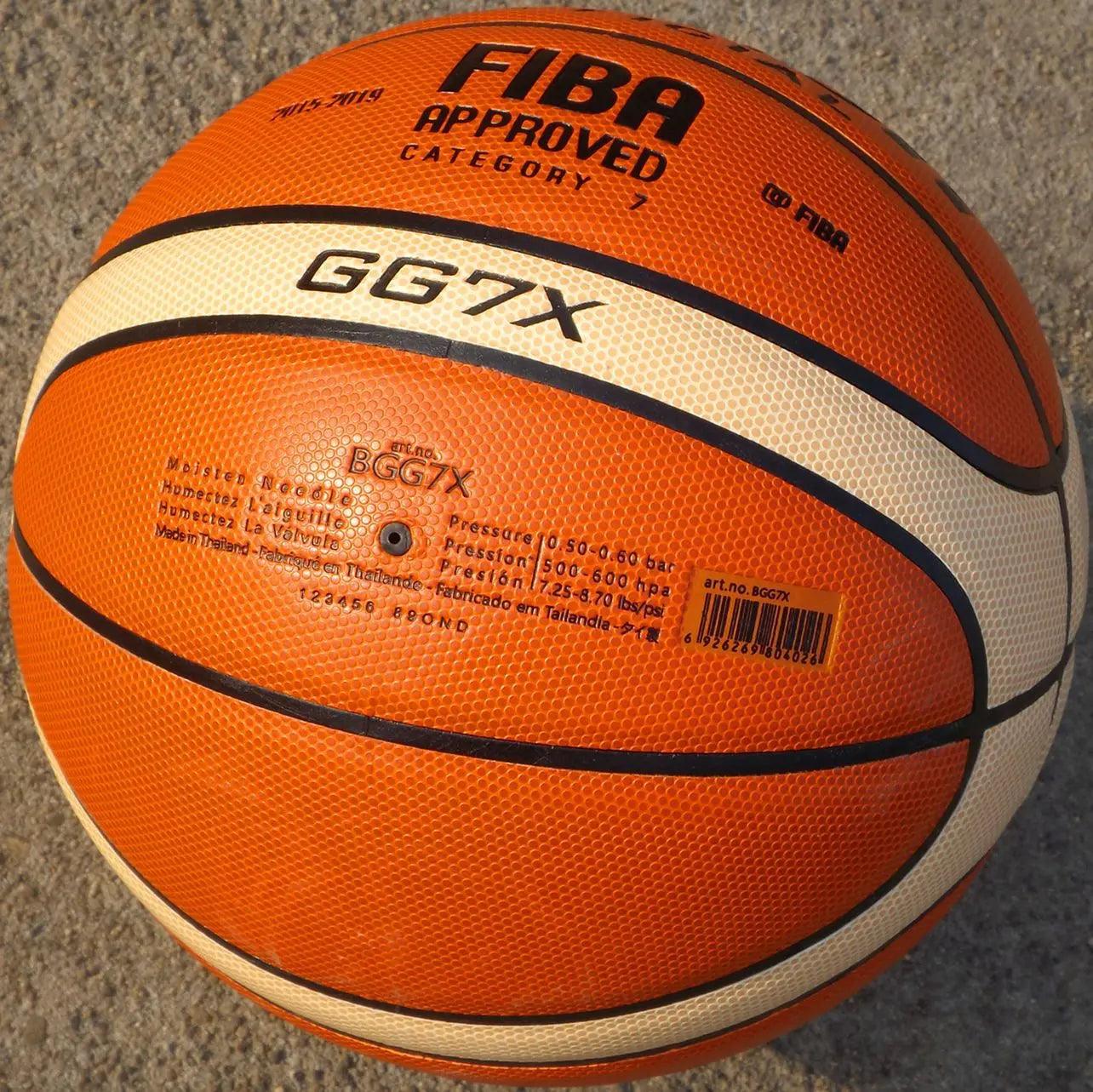 Basketball FIBA Approved Size 7 PU Leather - YIA Collective