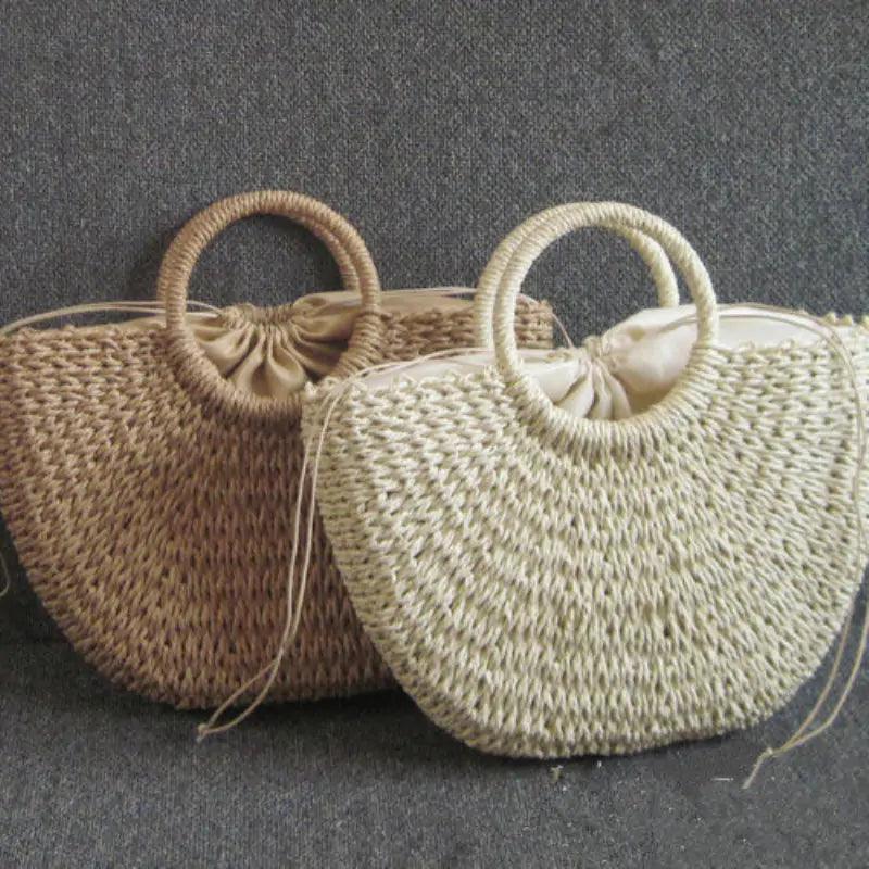 Handmade Straw Bags - YIA Collective