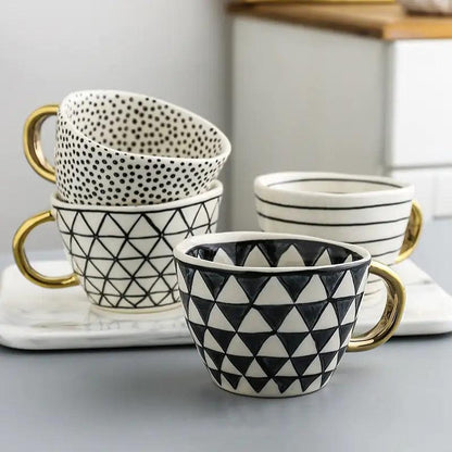 Hand Painted Ceramic Mugs - YIA Collective