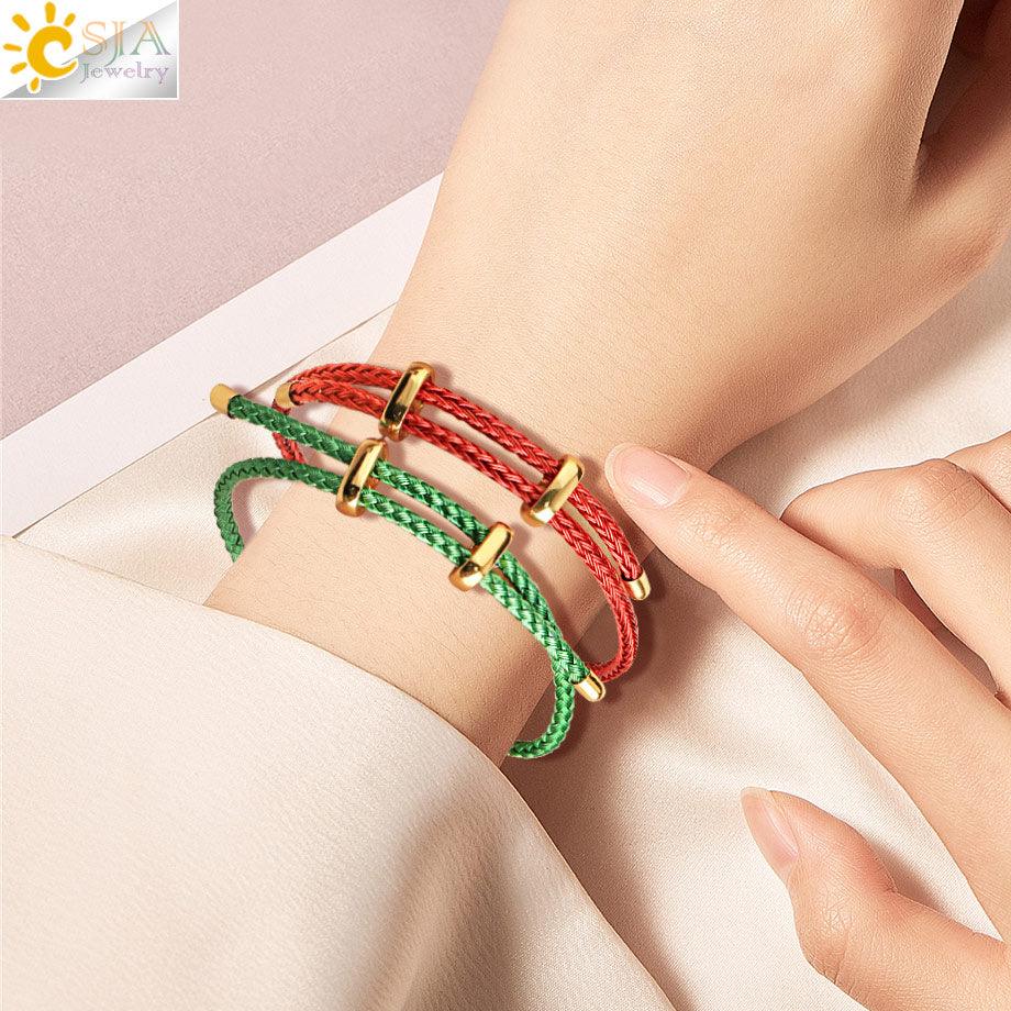 Thread String Bracelet - YIA Collective