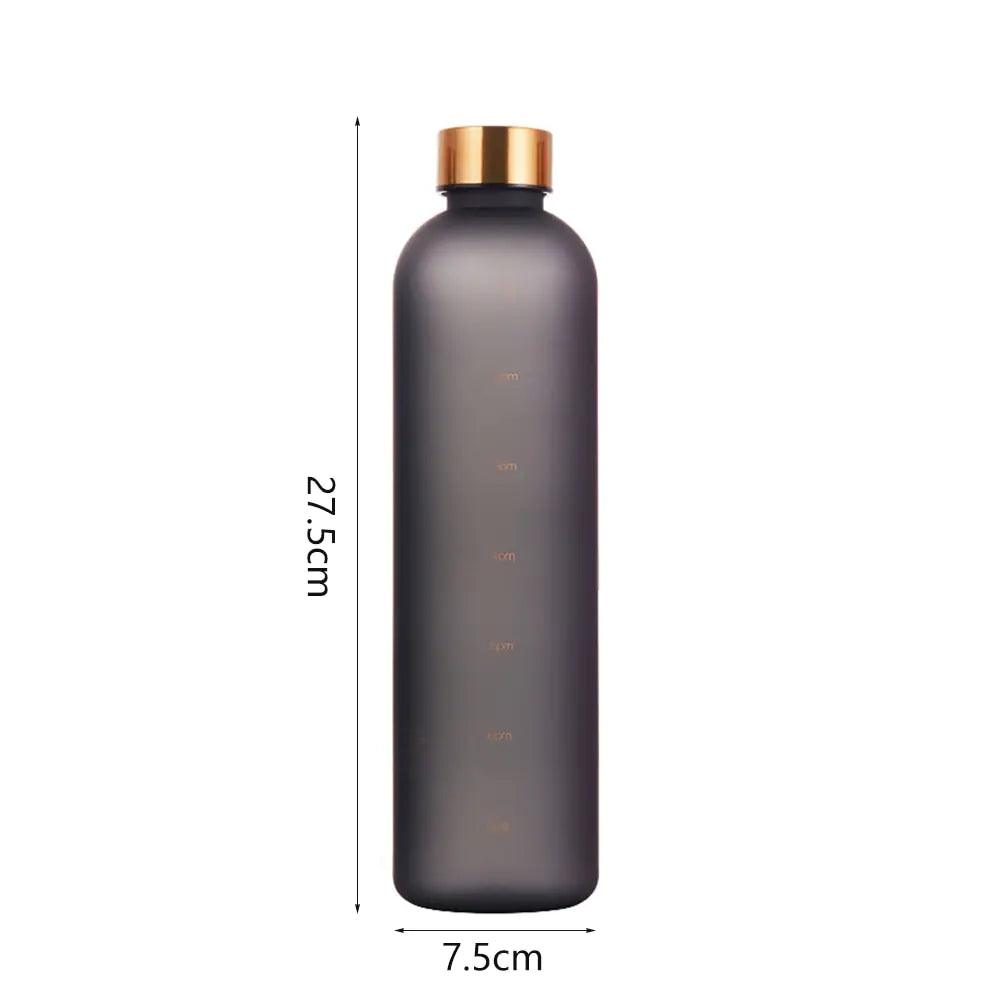 Water Bottle With Time Marker - YIA Collective