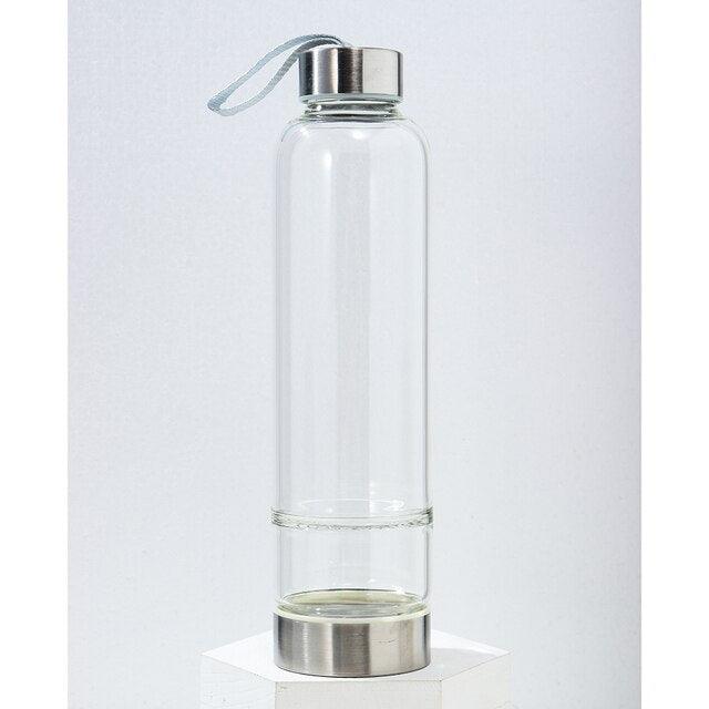 Crystal Glass Water Bottle - YIA Collective