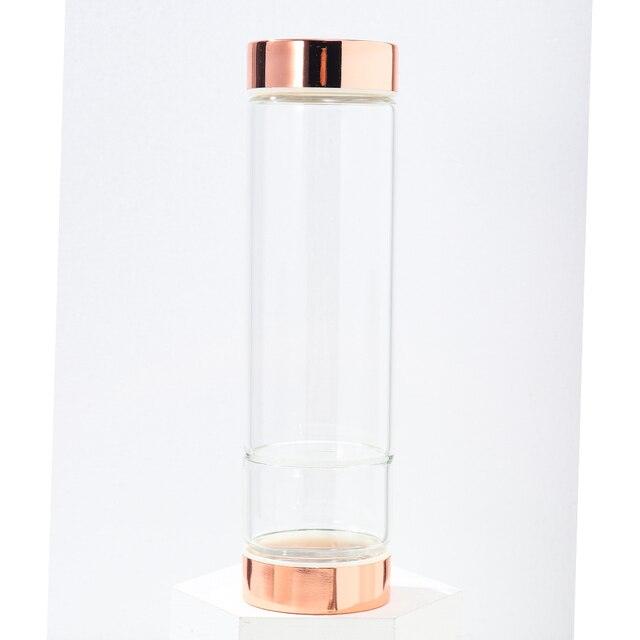 Crystal Glass Water Bottle - YIA Collective