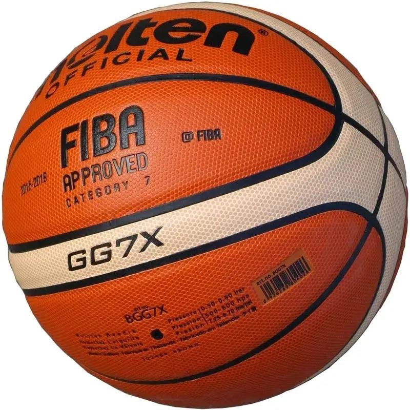 Basketball FIBA Approved Size 7 PU Leather - YIA Collective