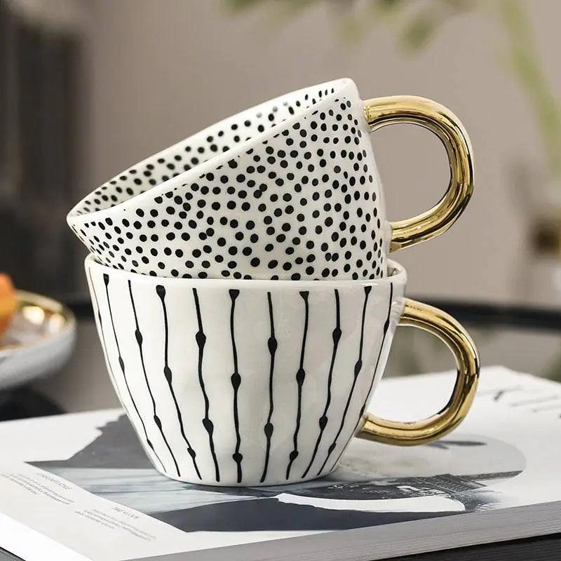 Hand Painted Ceramic Mugs - YIA Collective