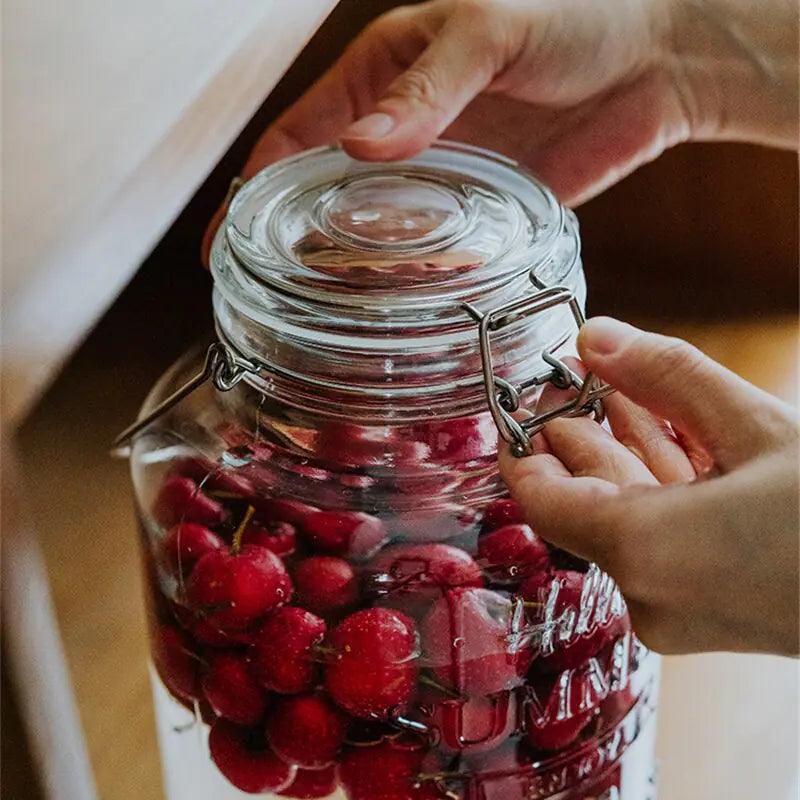 Retro Embossed Drink Dispenser Jar - YIA Collective