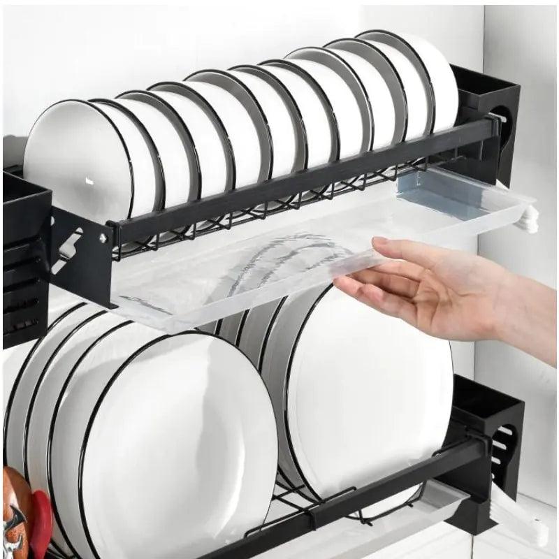 Kitchen Wall Mounted Dish Drying Rack - YIA Collective